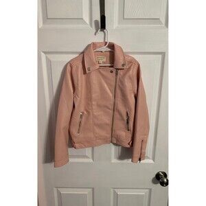 Blu-Pepper Girls Faux Leather Jacket. Size M.